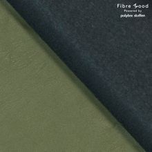 Groen imitatieleder van 'Fibre Mood 17' Model Blanca
